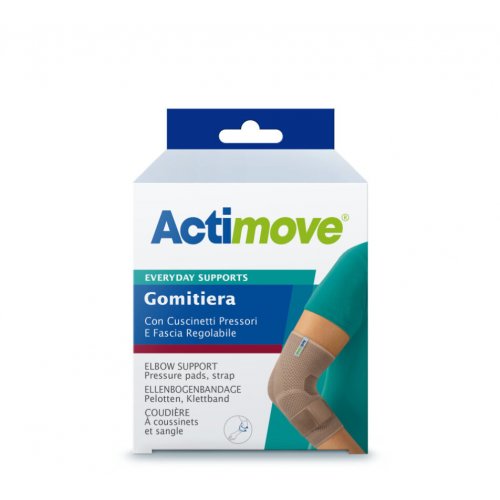 ACTIMOVE EVERYDAY GOMITIERA ELASTICA CON CUSCINETTI PRESSORI E FASCIA REGOLABILE L - Farmacia Artemisia di Montecuollo Dott. Angelo snc