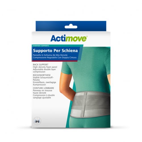 ACTIMOVE EVERYDAY SUPPORTO PER SCHIENA CON PANNELLO IN SCHIUMA AD ALTA DENSITA' L/XL - Farmacia Artemisia di Montecuollo Dott. Angelo snc