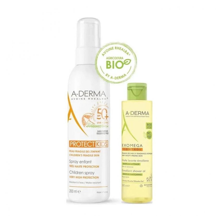 ADERMA DUO PROTECT KIDS SPRAY 200 ML + OLIO 100 ML OMAGGIO - Farmacia Artemisia di Montecuollo Dott. Angelo snc