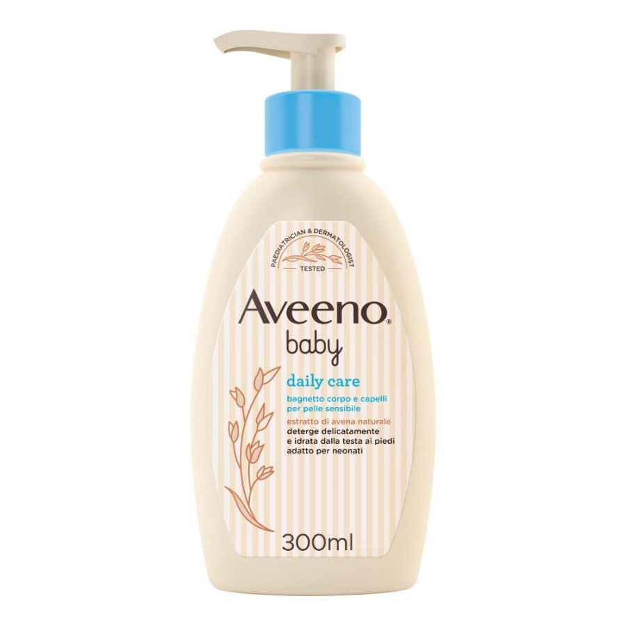 AVEENO BABY BAGNETTO TESTA PIEDI 300 ML - Farmacia Artemisia di Montecuollo Dott. Angelo snc
