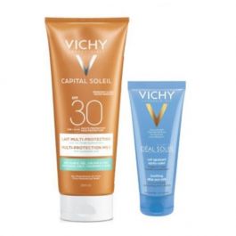CAPITAL SOLEIL SLEEVER BEACH PROTECT LATTE SPF30 + DOPOSOLE VICHY 100 ML - Farmacia Artemisia di Montecuollo Dott. Angelo snc