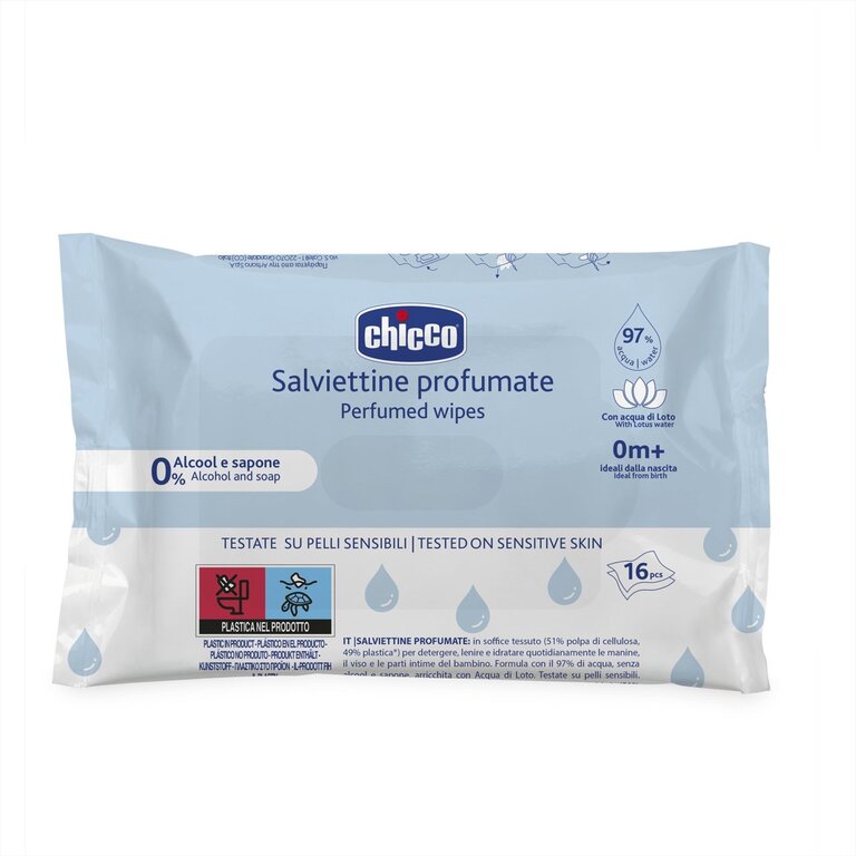CHICCO SALVIETTE POCKET 16 PEZZI - Farmacia Artemisia di Montecuollo Dott. Angelo snc