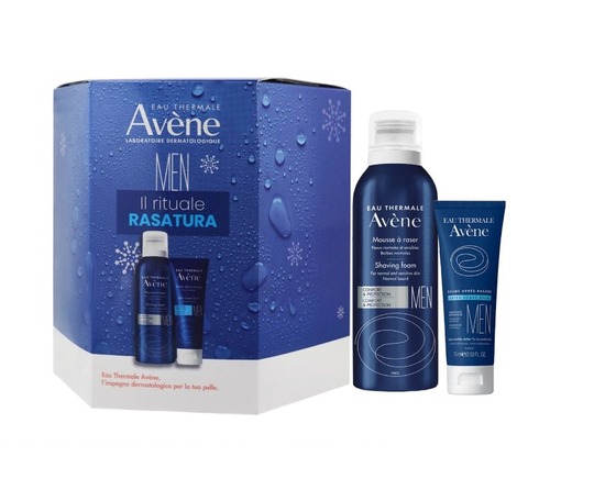 COFANETTO NATALE MEN 1 SCHIUMA DA BARBA 200  ML + 1 BALSAMO DOPOBARBA 75 ML - Farmacia Artemisia di Montecuollo Dott. Angelo snc