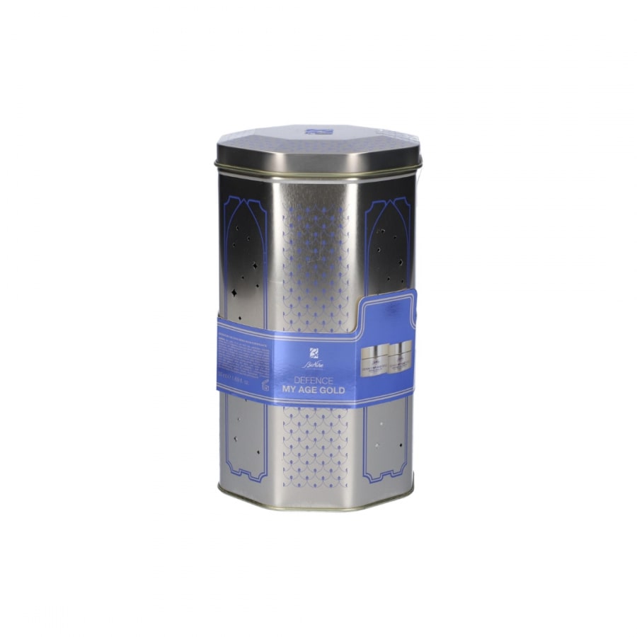 DEFENCE MY AGE GOLD KIT NATALE 2024 CREMA RICCA FORTIFICANTE 50 ML + CREMA INTENSIVA FORTIFICANTE NOTTE 50 ML - Farmacia Artemisia di Montecuollo Dott. Angelo snc