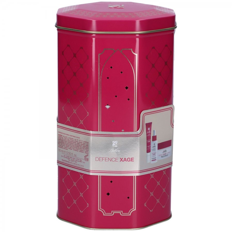 DEFENCE XAGE KIT NATALE 2024 CREMA LIFTING RIMODELLANTE 50 ML + SIERO RIMPOLANTE 30 ML + SIERO CONTORNO OCCHI 15 ML - Farmacia Artemisia di Montecuollo Dott. Angelo snc