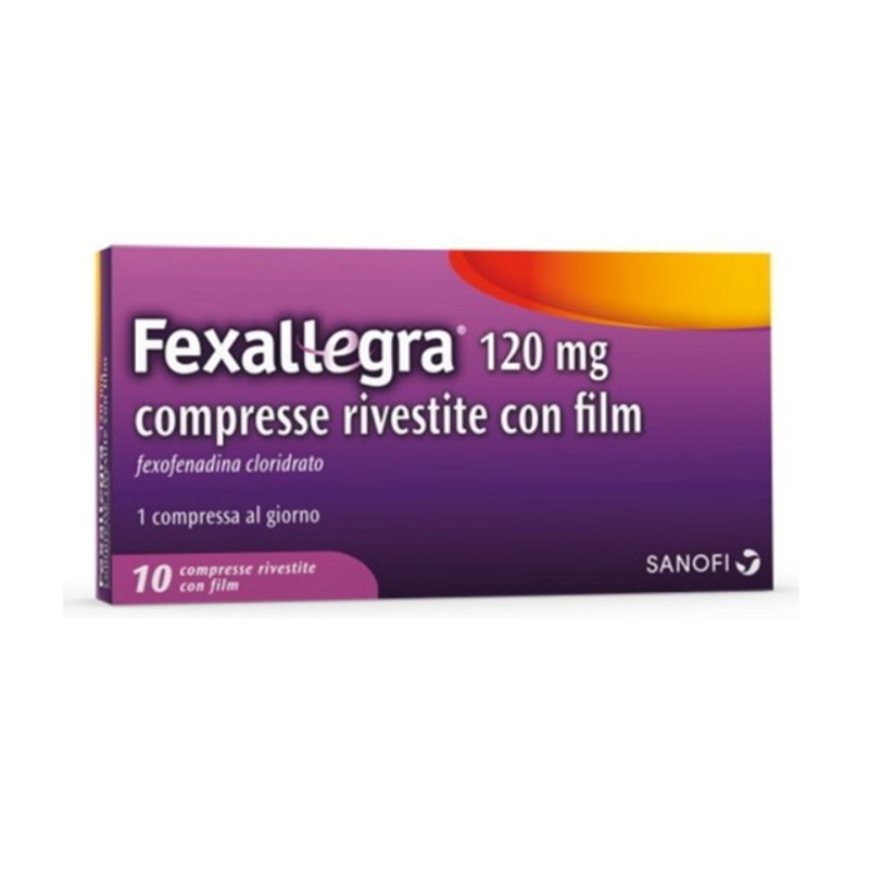 FEXALLEGRA*10CPR RIV 120MG - Farmacia Artemisia di Montecuollo Dott. Angelo snc