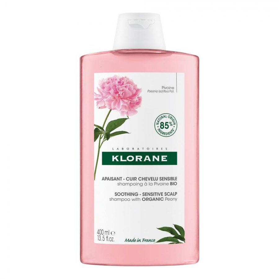 KLORANE SHAMPOO PEONIA BIO 400 ML - Farmacia Artemisia di Montecuollo Dott. Angelo snc