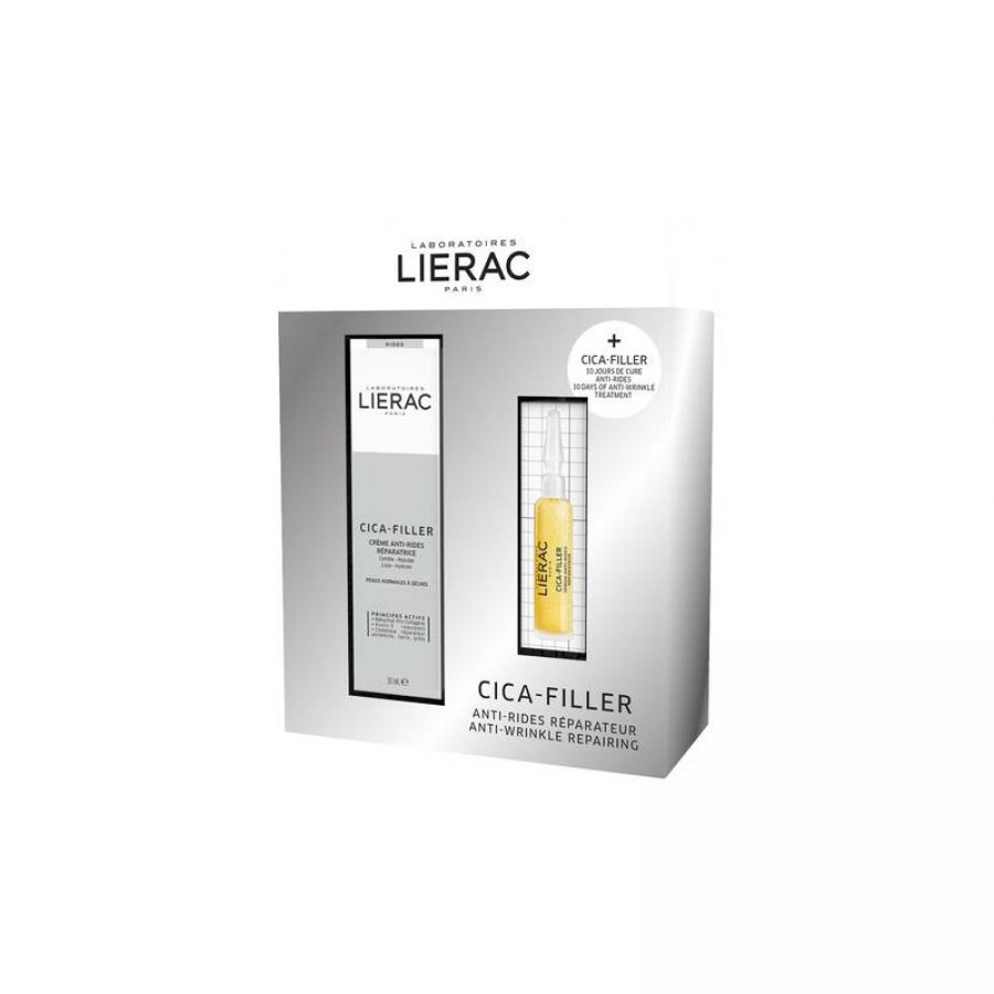 LIERAC BUNDLE CICA-FILLER CREMA 40 ML + CICA-FILLER FIALA 10 ML - Farmacia Artemisia di Montecuollo Dott. Angelo snc