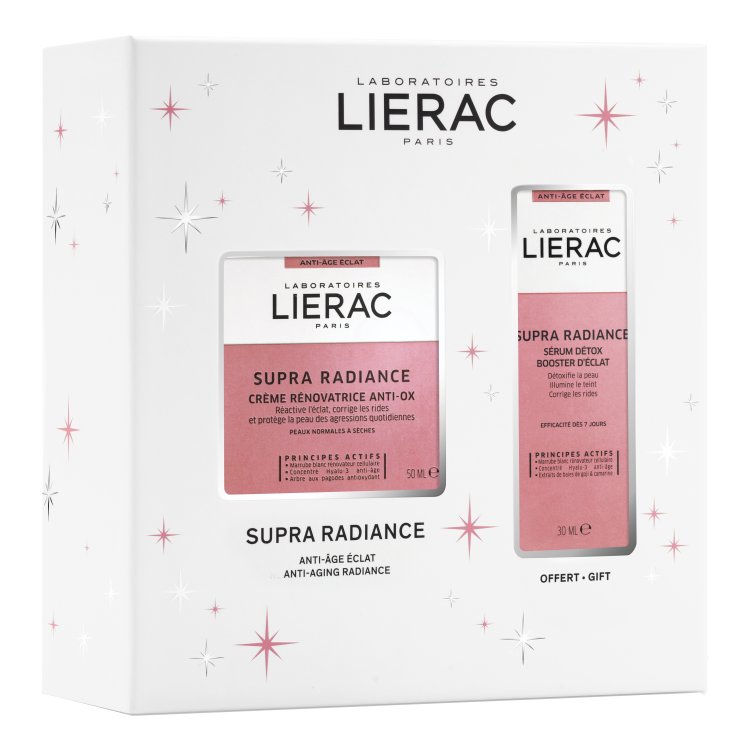 LIERAC COFFRET SUPRA RADIANCE CREAM 50 ML + SIERO 30 ML OFFERED - Farmacia Artemisia di Montecuollo Dott. Angelo snc