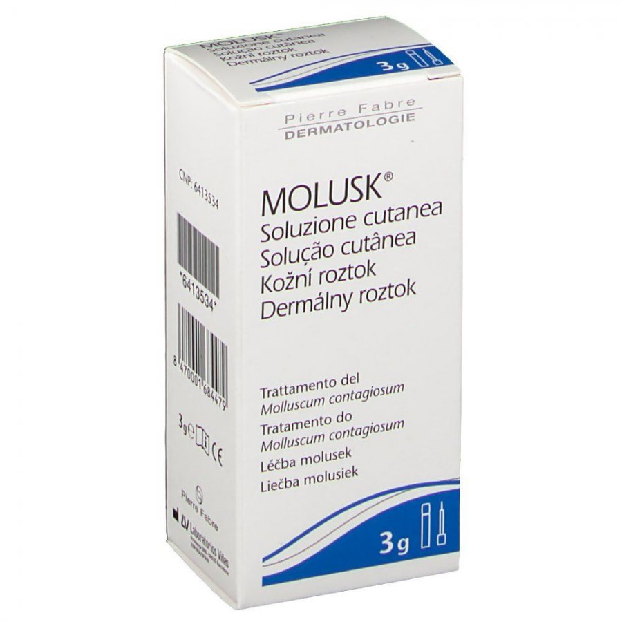 MOLUSK 10% SOLUZIONE CUTANEA 3 G - Farmacia Artemisia di Montecuollo Dott. Angelo snc
