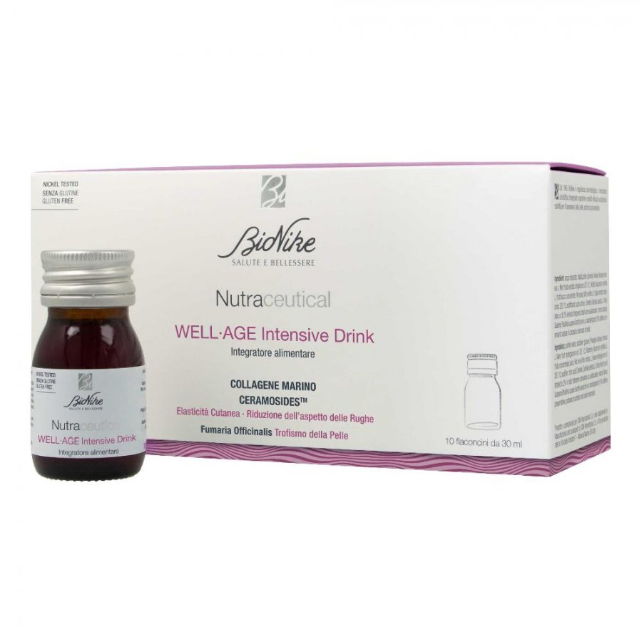 NUTRACEUTICAL WELL AGE INTENSIVE DRINK 10 FLACONCINI DA 30 ML - Farmacia Artemisia di Montecuollo Dott. Angelo snc