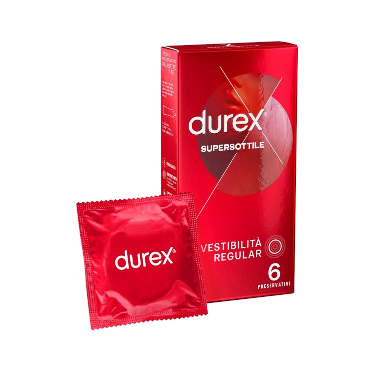 PROFILATTICO DUREX SUPERSOTTILE 6 PEZZI - Farmacia Artemisia di Montecuollo Dott. Angelo snc