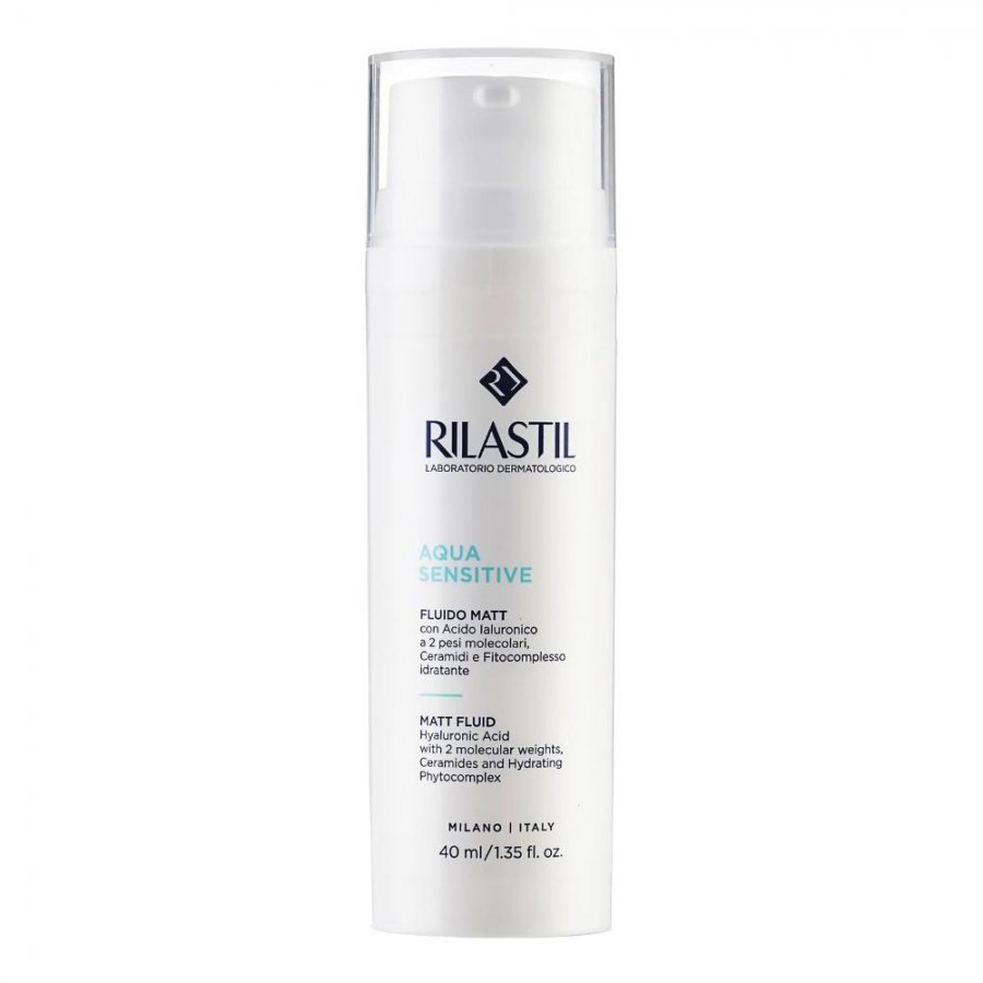 RILASTIL AQUA SENSITIVE FLUIDO MATT 40 ML - Farmacia Artemisia di Montecuollo Dott. Angelo snc