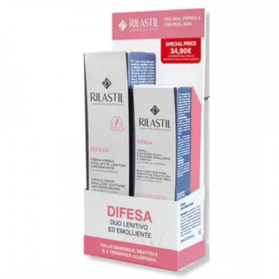 RILASTIL DIFESA COFANETTO 1 CREMA 50 ML + 1 CONTORNO OCCHI 15 ML - Farmacia Artemisia di Montecuollo Dott. Angelo snc