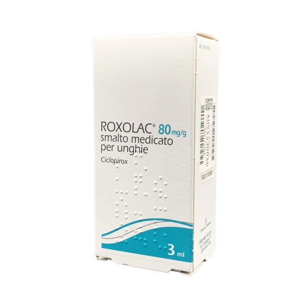 ROXOLAC*SMALTO UNGHIE FL80MG/G - Farmacia Artemisia di Montecuollo Dott. Angelo snc