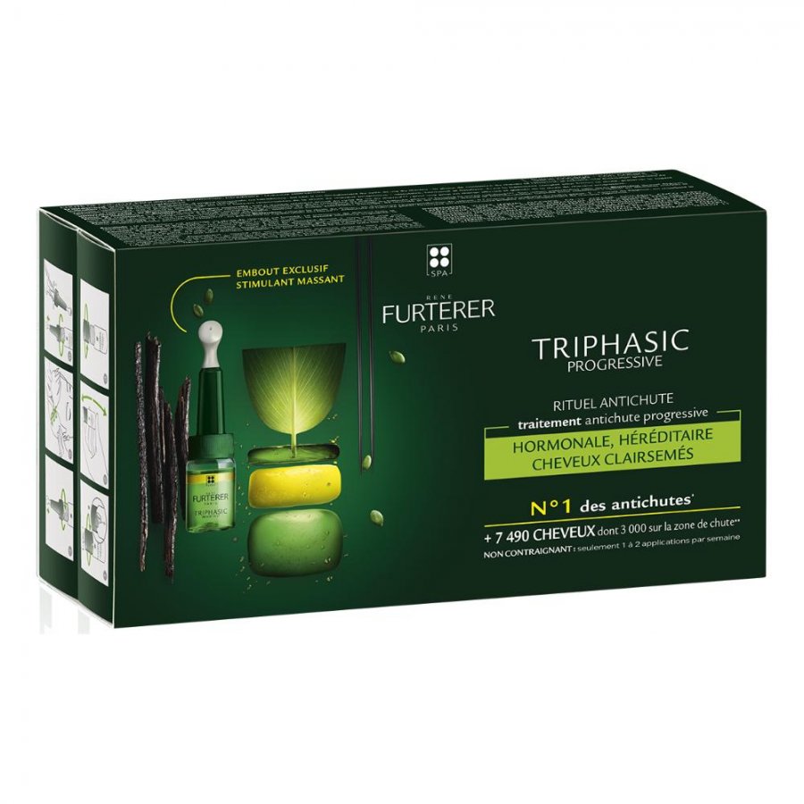 RENE FURTERER TRIPHASIC PROGRESSIVE 8 FIALE X 5,5 ML - Farmacia Artemisia di Montecuollo Dott. Angelo snc