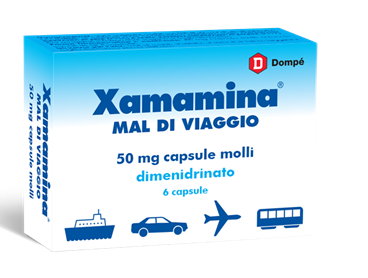 XAMAMINA MAL DI VIAG*6CPS 50MG - Farmacia Artemisia di Montecuollo Dott. Angelo snc