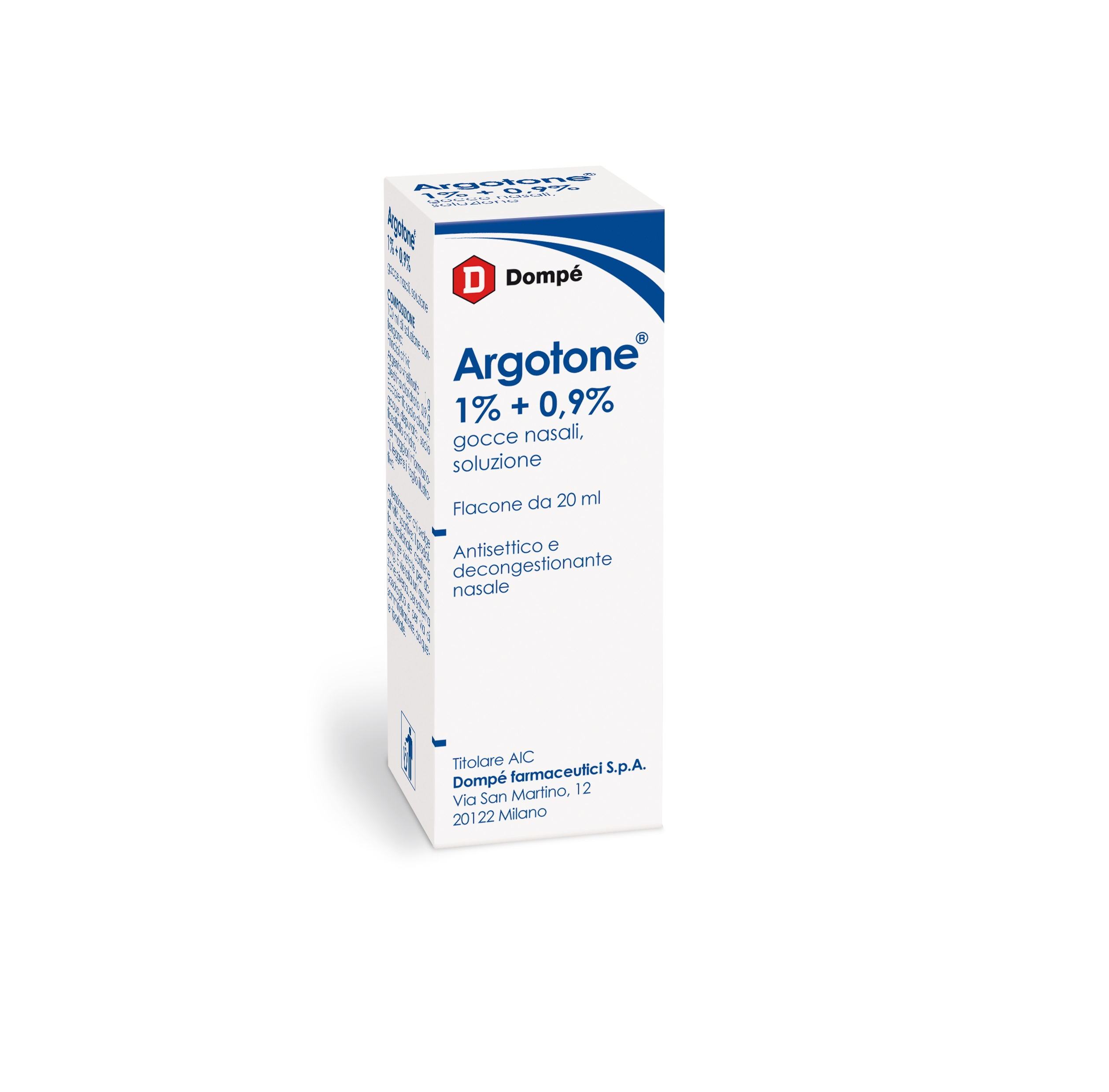 ARGOTONE*GTT RINO 20ML 1%+0,9% - Farmacia Artemisia di Montecuollo Dott. Angelo snc