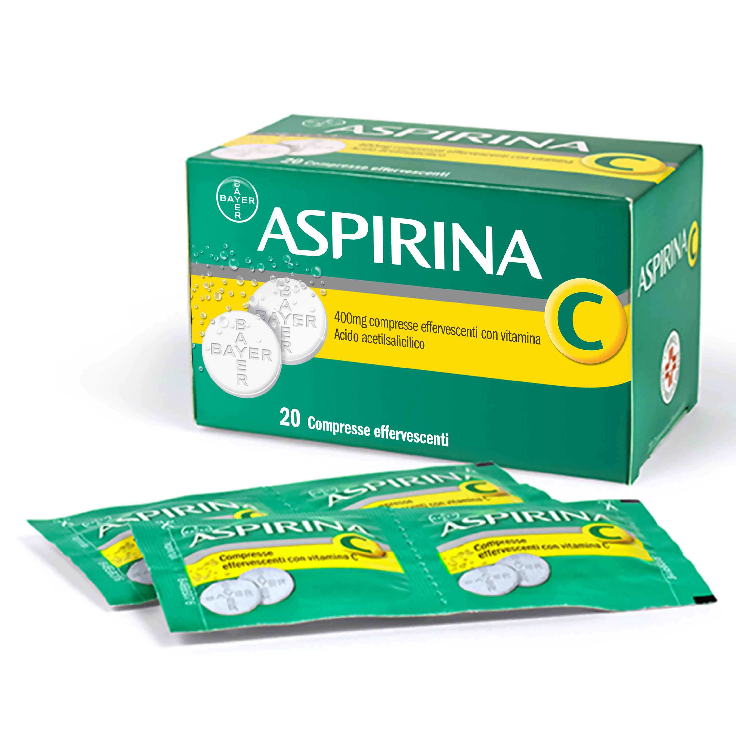 ASPIRINA C*20CPR EFF 400+240MG - Farmacia Artemisia di Montecuollo Dott. Angelo snc