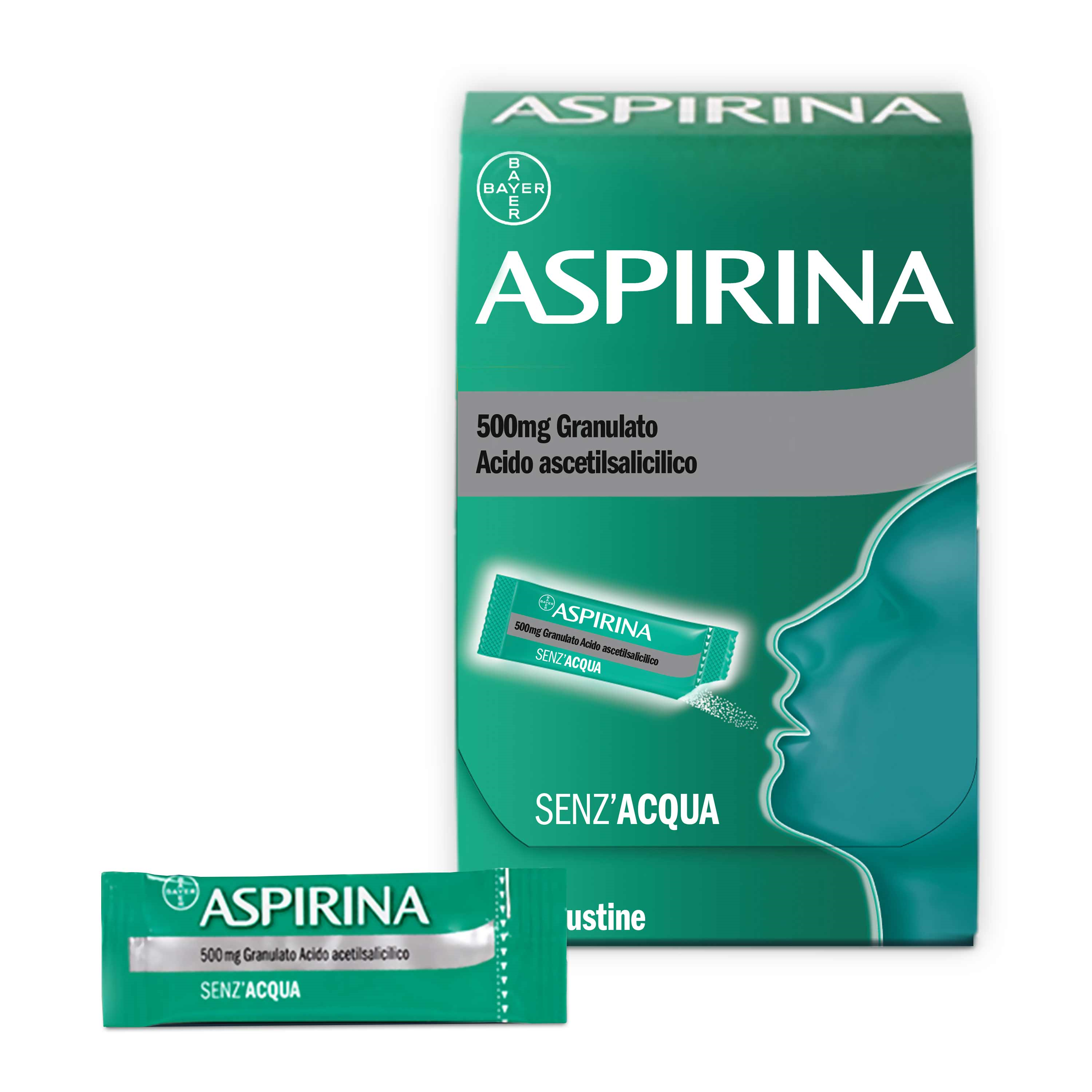 ASPIRINA*OS GRAT 10BUST 500MG - Farmacia Artemisia di Montecuollo Dott. Angelo snc