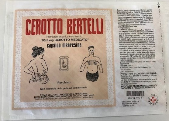 CEROTTO BERTELLI*GRANDECM16X24 - Farmacia Artemisia di Montecuollo Dott. Angelo snc