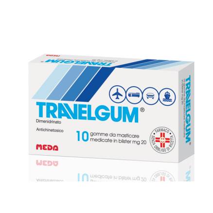 TRAVELGUM*10GOMME MAST 20MG - Farmacia Artemisia di Montecuollo Dott. Angelo snc