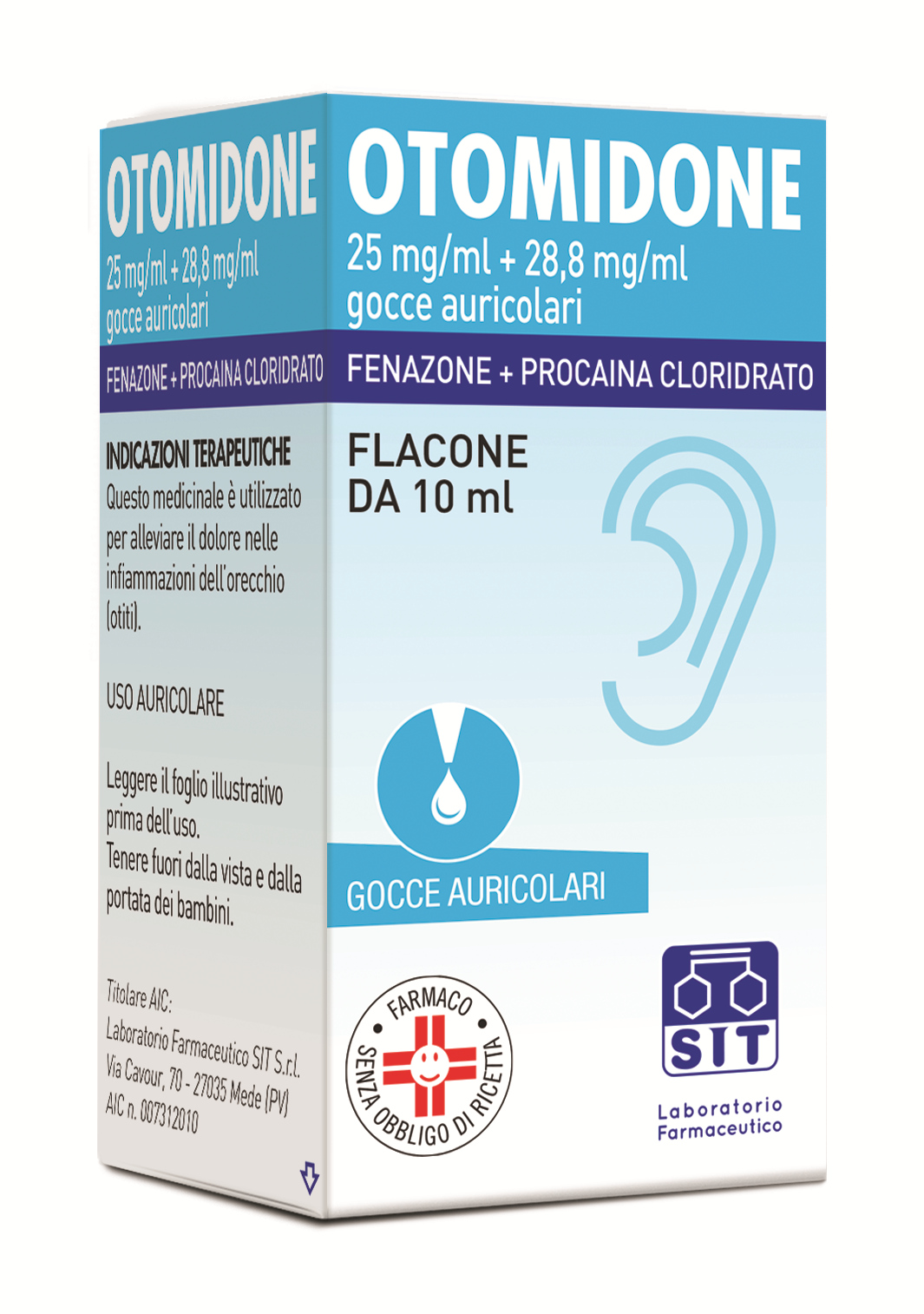 OTOMIDONE*GTT OTO 10ML - Farmacia Artemisia di Montecuollo Dott. Angelo snc