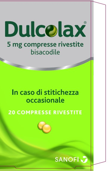 DULCOLAX*20CPR RIV 5MG - Farmacia Artemisia di Montecuollo Dott. Angelo snc