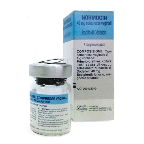 NORMOGIN*6CPR VAG 40MG - Farmacia Artemisia di Montecuollo Dott. Angelo snc