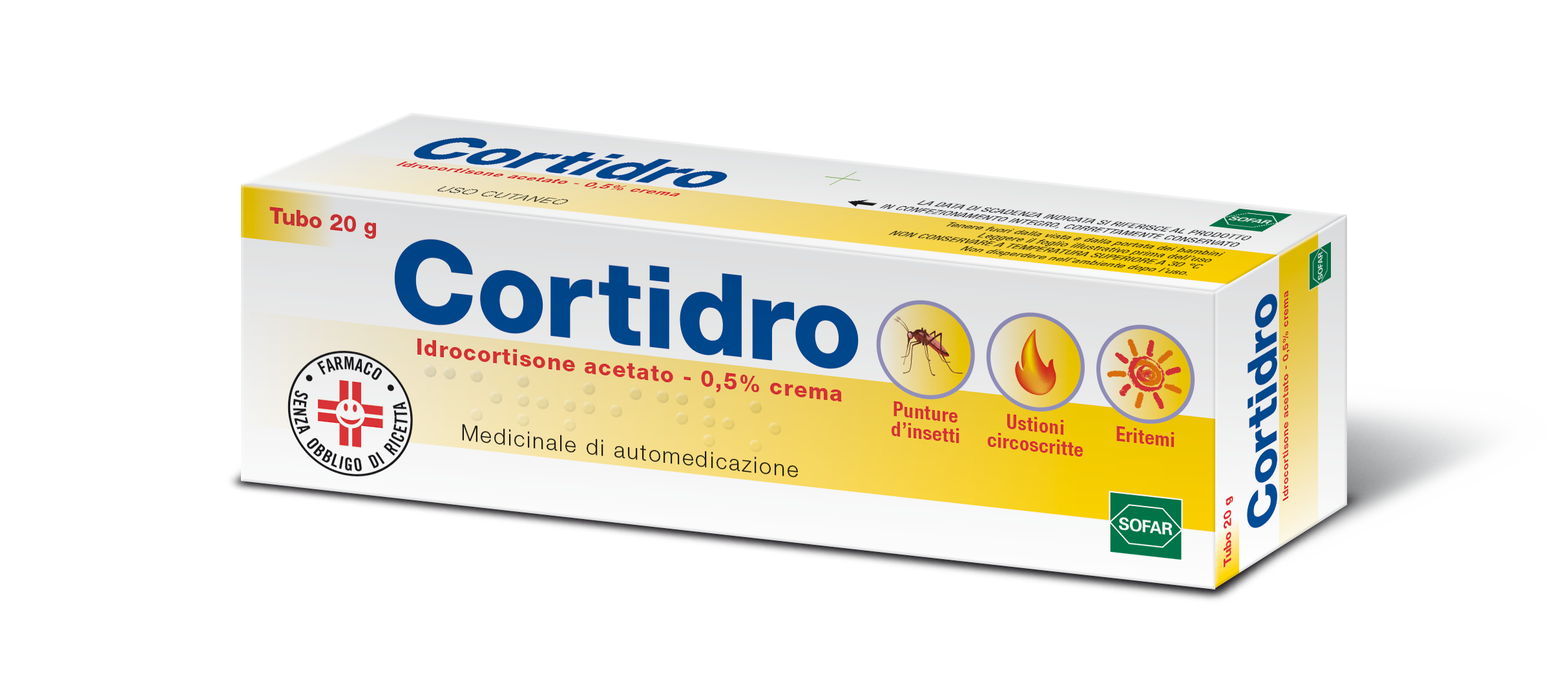 CORTIDRO*CREMA 20G 0,5% - Farmacia Artemisia di Montecuollo Dott. Angelo snc