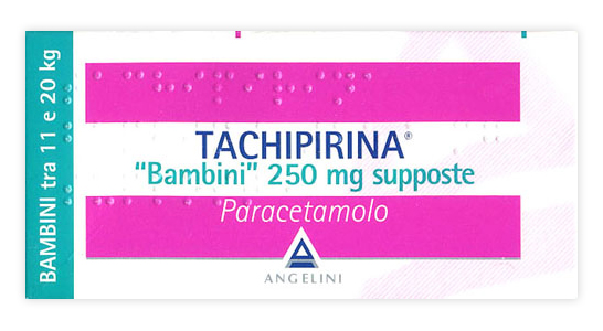 TACHIPIRINA*BB 10SUPP 250MG - Farmacia Artemisia di Montecuollo Dott. Angelo snc