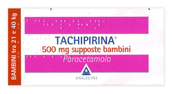TACHIPIRINA*BB 10SUPP 500MG - Farmacia Artemisia di Montecuollo Dott. Angelo snc