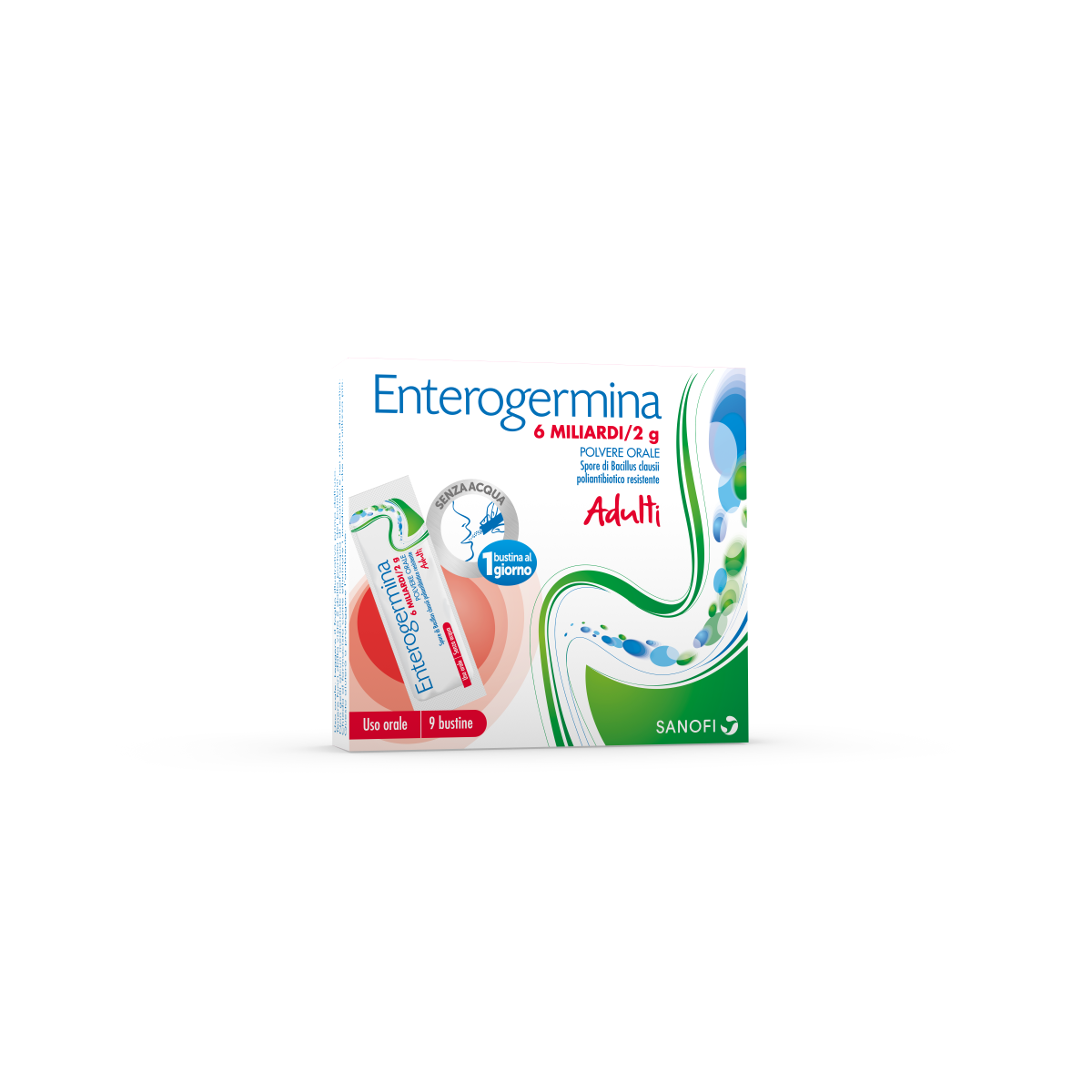 ENTEROGERMINA*OS 9BS 6MLD/2G - Farmacia Artemisia di Montecuollo Dott. Angelo snc