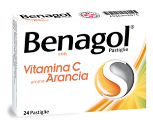 BENAGOL VIT C*24PAST ARANCIA - Farmacia Artemisia di Montecuollo Dott. Angelo snc