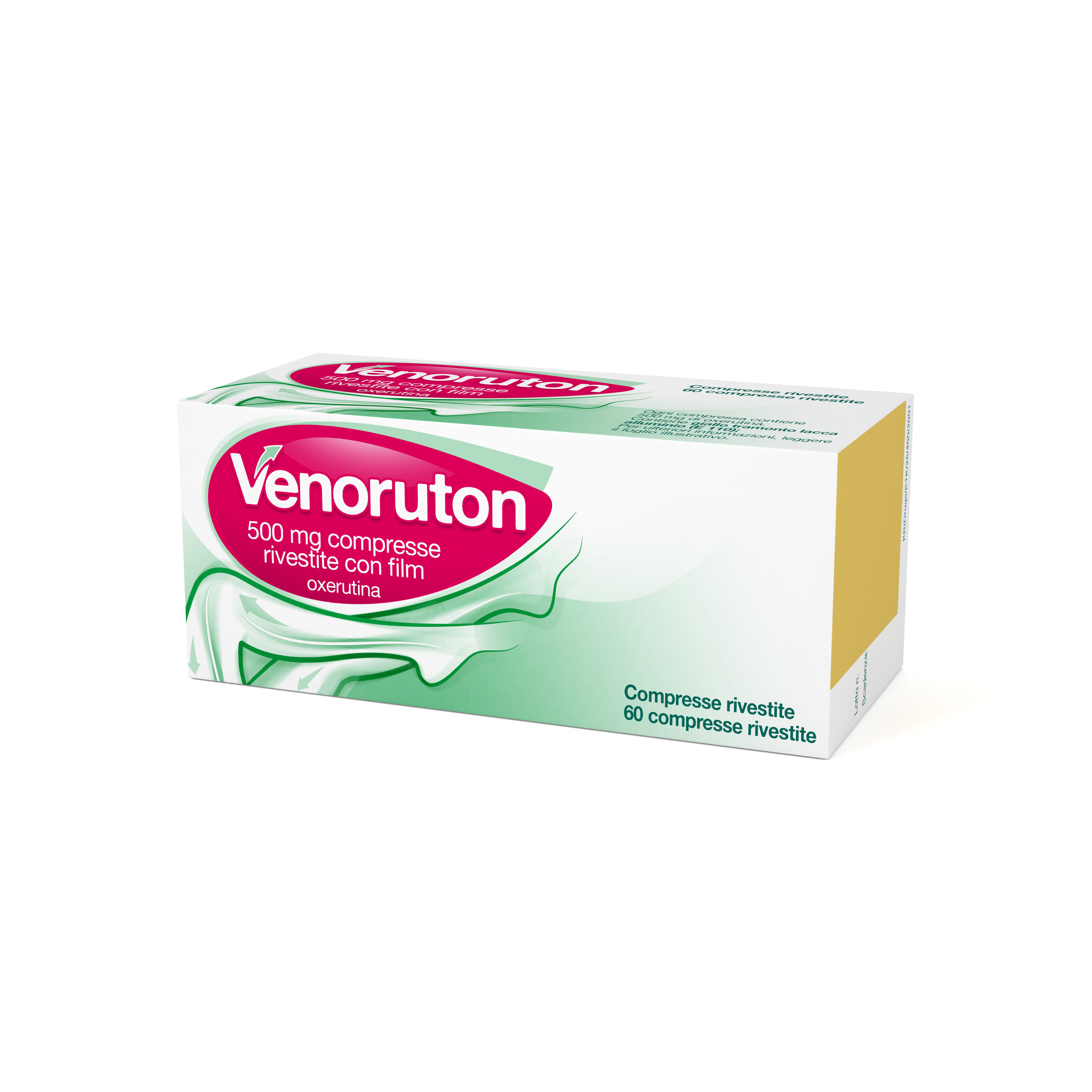 VENORUTON*60CPR RIV 500MG - Farmacia Artemisia di Montecuollo Dott. Angelo snc
