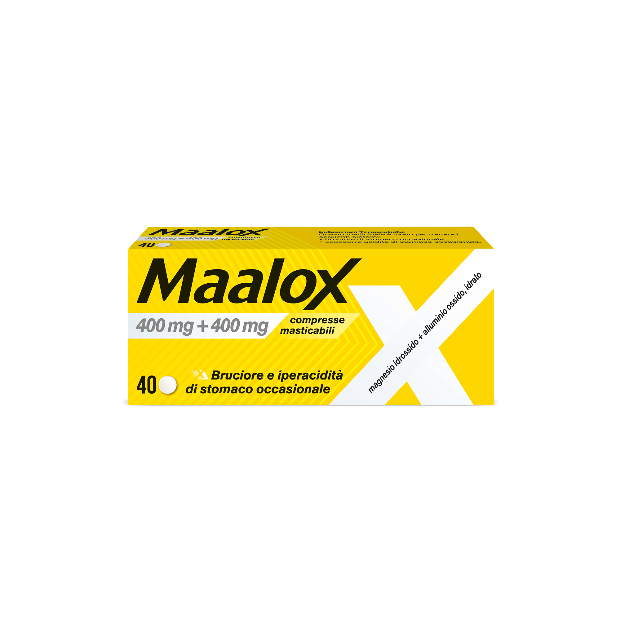 MAALOX*40CPR MAST 400MG+400MG - Farmacia Artemisia di Montecuollo Dott. Angelo snc
