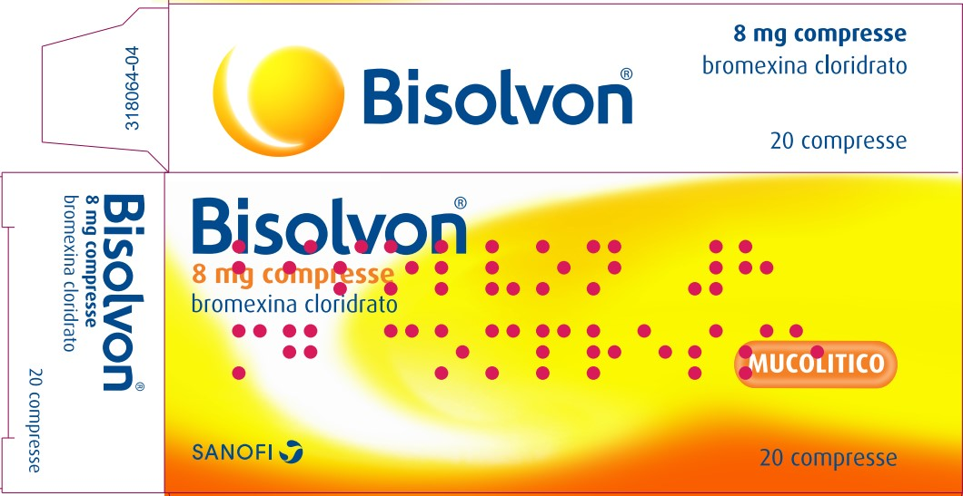BISOLVON*20CPR 8MG - Farmacia Artemisia di Montecuollo Dott. Angelo snc