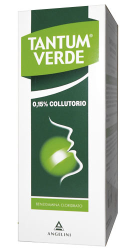TANTUM VERDE*COLLUT 240ML0,15% - Farmacia Artemisia di Montecuollo Dott. Angelo snc