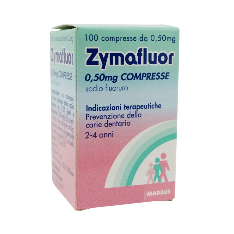 ZYMAFLUOR*100CPR 0,50MG - Farmacia Artemisia di Montecuollo Dott. Angelo snc