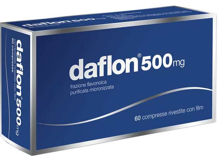 DAFLON*60CPR RIV 500MG - Farmacia Artemisia di Montecuollo Dott. Angelo snc