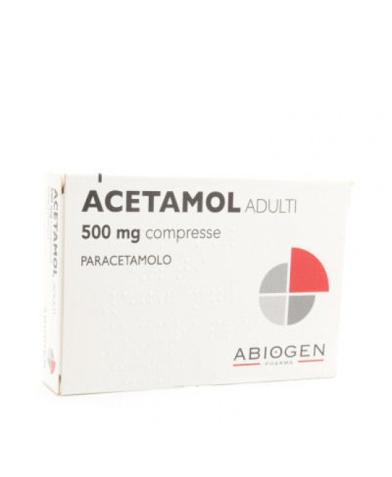 ACETAMOL*AD 20CPR 500MG - Farmacia Artemisia di Montecuollo Dott. Angelo snc