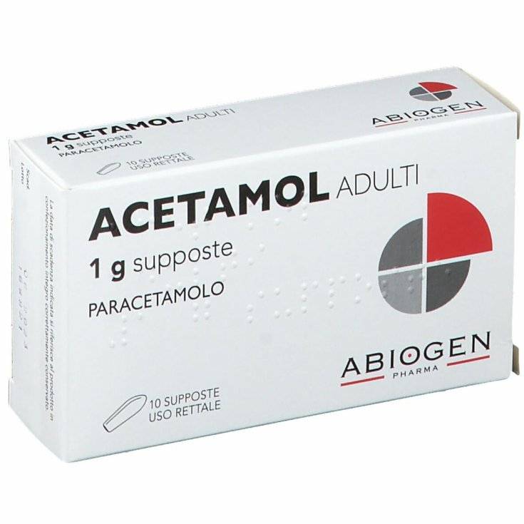 ACETAMOL*AD 10SUPP 1G - Farmacia Artemisia di Montecuollo Dott. Angelo snc
