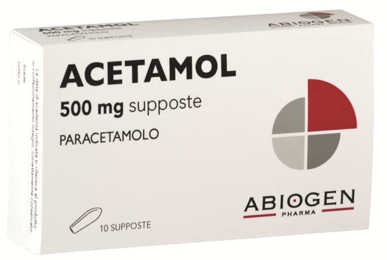 ACETAMOL*10SUPP 500MG - Farmacia Artemisia di Montecuollo Dott. Angelo snc