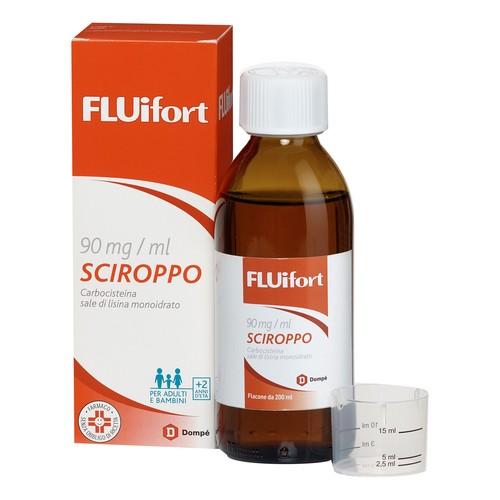 FLUIFORT*SCIR 200ML 90MG/ML+MI - Farmacia Artemisia di Montecuollo Dott. Angelo snc