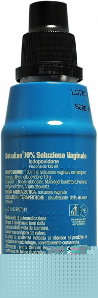 BETADINE*SOLUZ VAG 125ML 10% - Farmacia Artemisia di Montecuollo Dott. Angelo snc