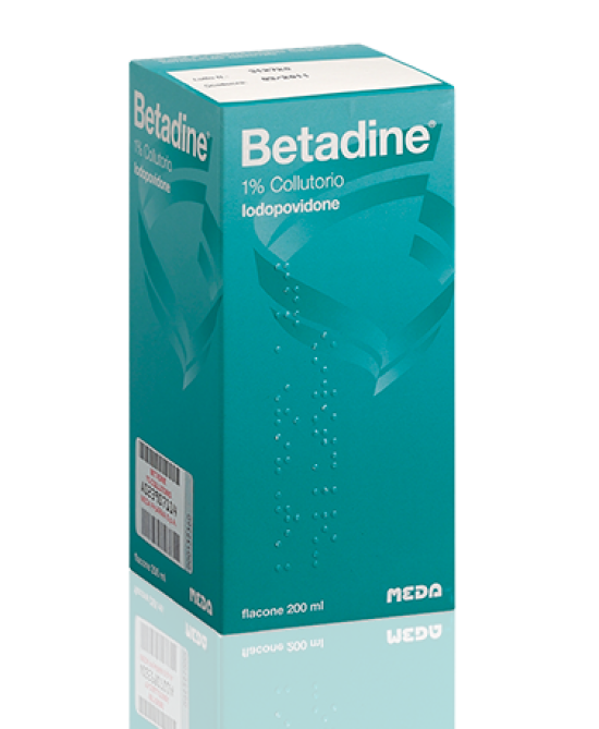 BETADINE*COLLUT FL 200ML 1% - Farmacia Artemisia di Montecuollo Dott. Angelo snc