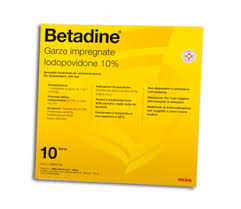 BETADINE*10GARZE IMPREGN 10x10 - Farmacia Artemisia di Montecuollo Dott. Angelo snc