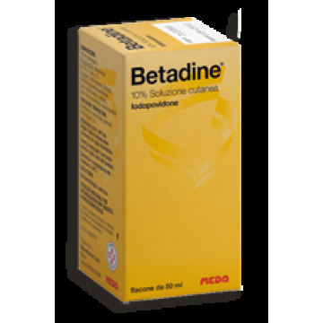 BETADINE*SOLUZ CUT FL 50ML 10% - Farmacia Artemisia di Montecuollo Dott. Angelo snc