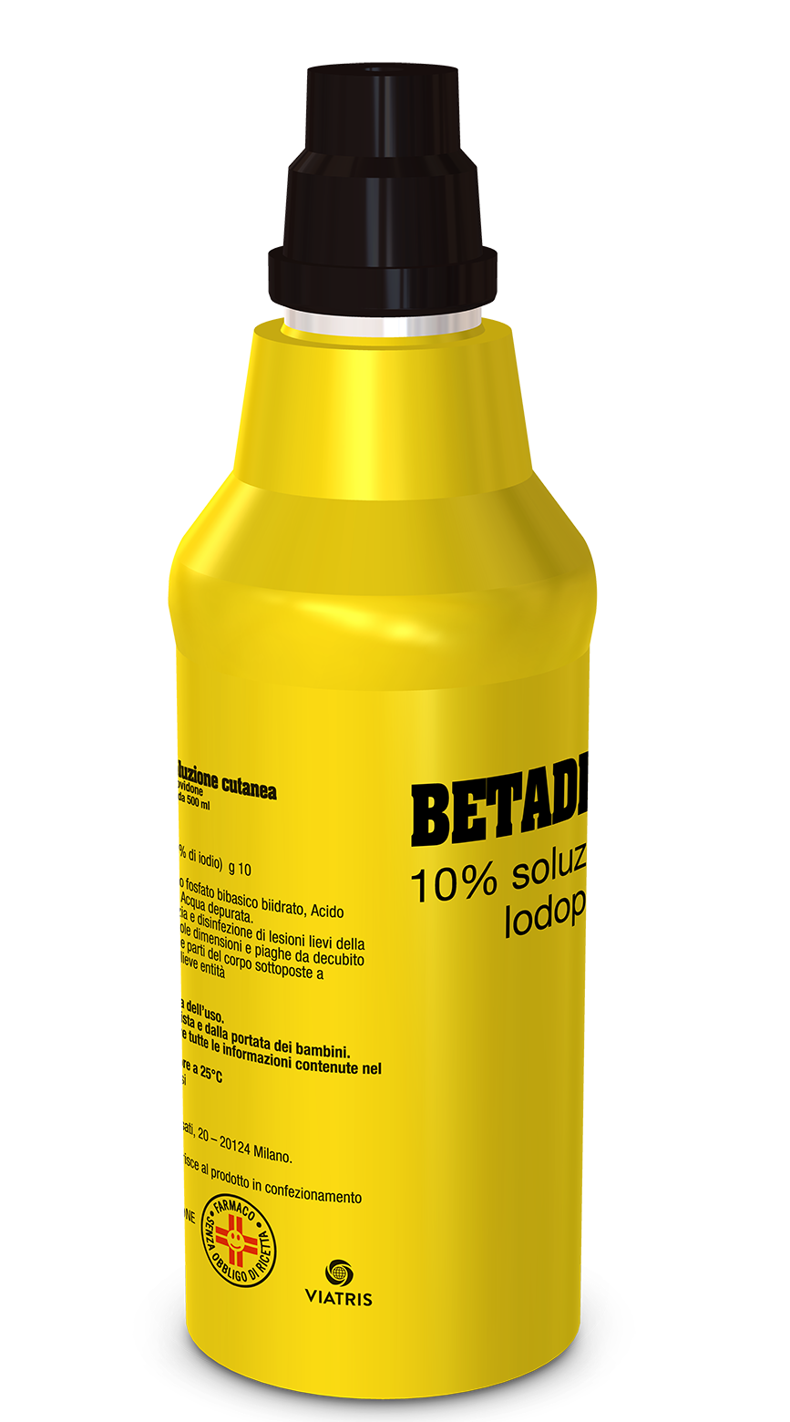BETADINE*SOL CUT FL 500ML 10% - Farmacia Artemisia di Montecuollo Dott. Angelo snc