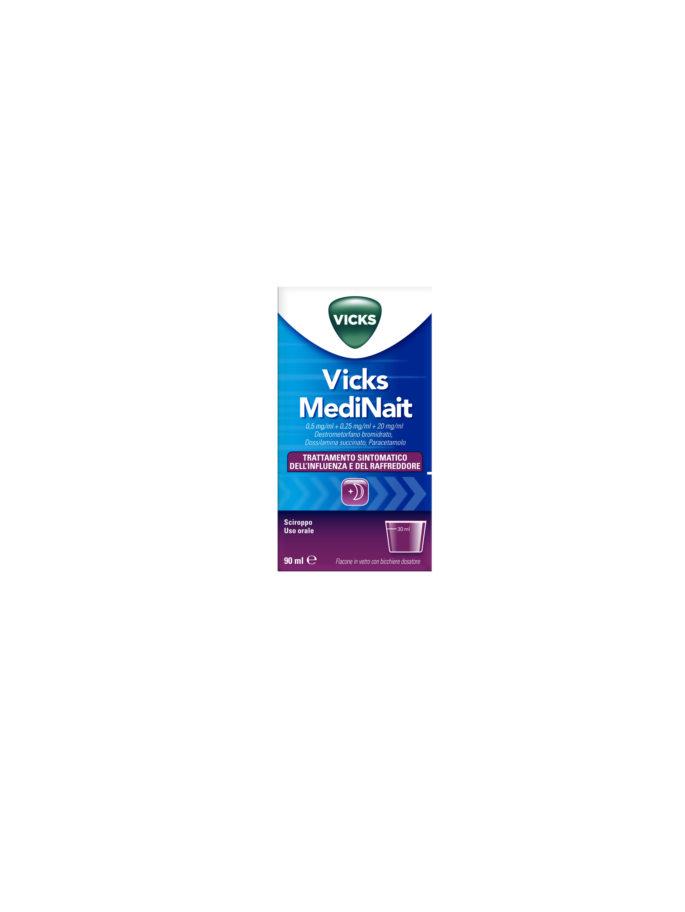 VICKS MEDINAIT*SCIR 90ML - Farmacia Artemisia di Montecuollo Dott. Angelo snc